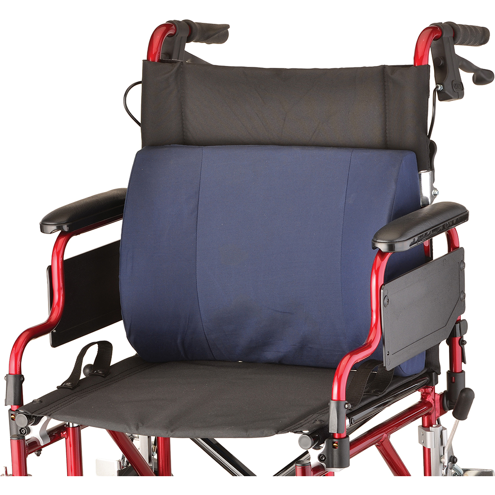 LUMBAR CUSHION WIDE BLUE